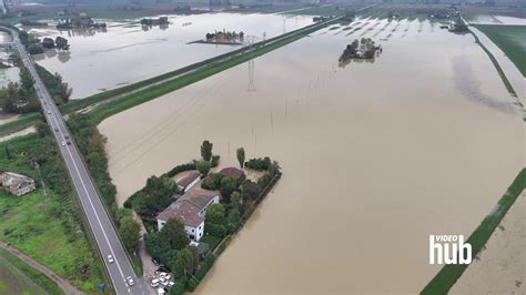 Maltempo Emilia Romagna I Campi Diventano Laghi Il Drone Su San