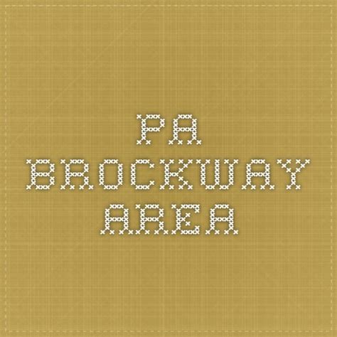 Brockway Area School District | Brockway, Areas, Brookville