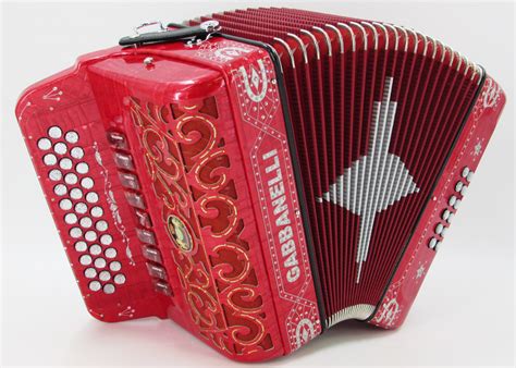 Gabbanelli M Vintage Red Gabbanelli Accordions