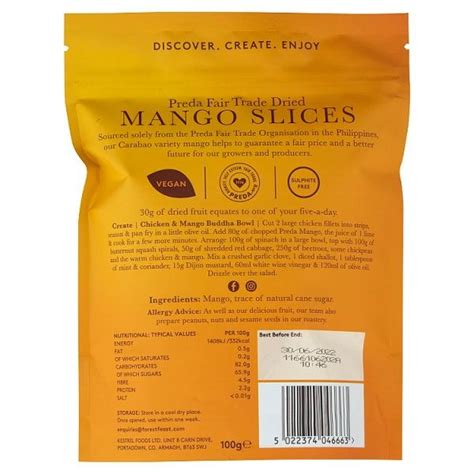 FOREST FEAST PREDA FAIR TRADE MANGO 100G