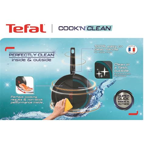 Tefal Cook Clean 26cm Non Stick Frypan BIG W