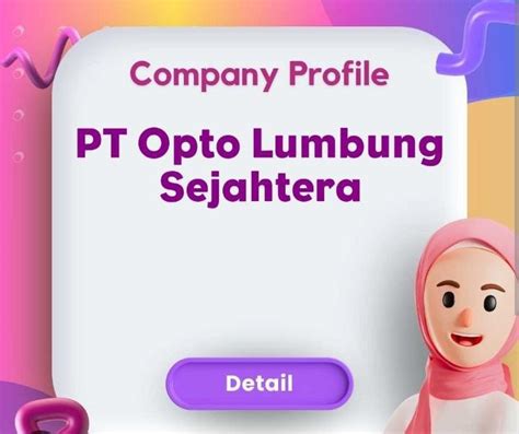 PT Opto Lumbung Sejahtera Buka Lowongan Kerja Link Pendaftaran Sebagai