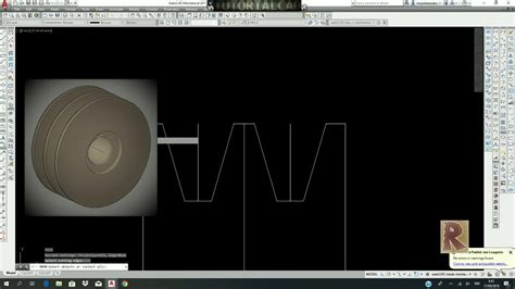 Pulley Tutorial AutoCAD YouTube