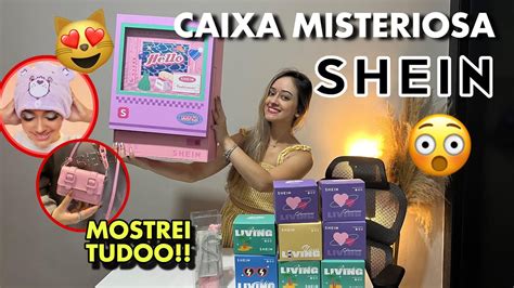 SHEIN CHEGOU UMA CAIXA SURPRESA MISTERIOSA DA SHEIN COMPRAS SHEIN