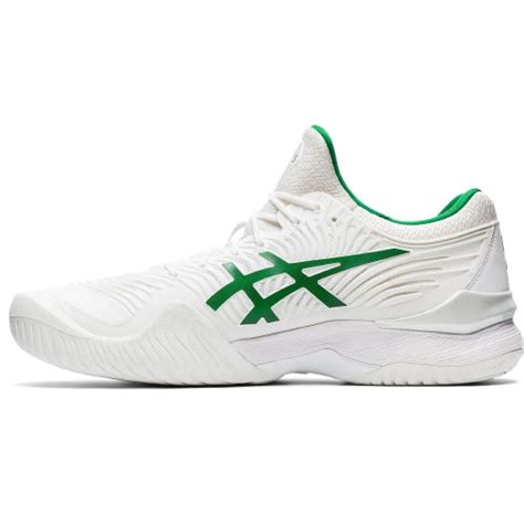 Tênis Asics Gel Court ff Novak Masculino Branco e Verde em Promoção na