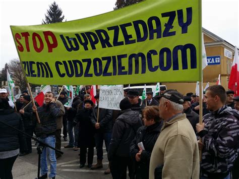 Solidarność Rolników Indywidualnych protestuje w obronie polskiej