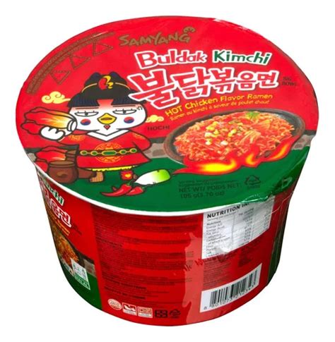 Ramen Coreano Big Bowl Kimchi Samyang 105 G