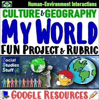 My World Culture And Geography Project Fun Cultural Pbl Activity Google