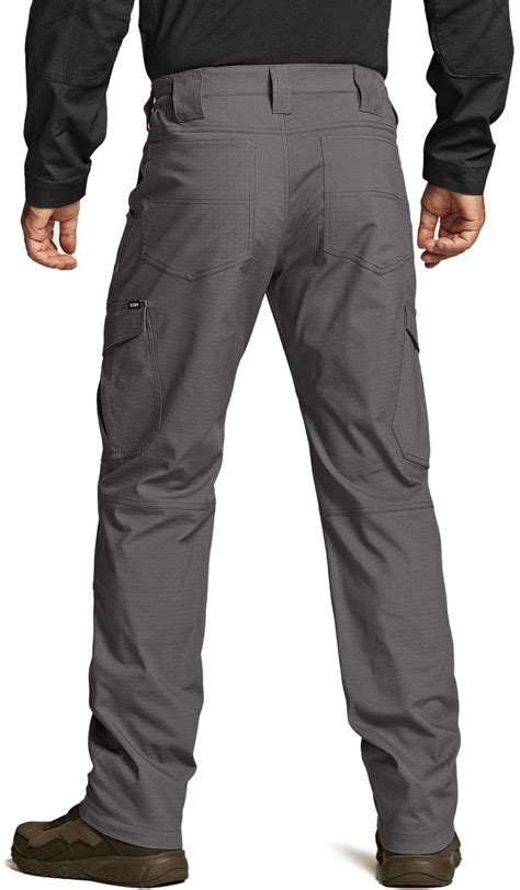 Buy Cqr Men S Flex Ripstop Tactical Pants Water Resistant Stretch