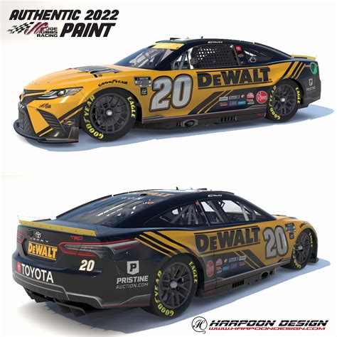 2022 Christopher Bell Dewalt Playoff Camry No Num By Brantley Roden