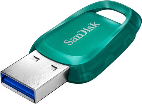 Sandisk Ultra Eco 256gb Usb 3 2 Gen 1 Type A Flash Drive Green Sdcz96 256g A46 Best Buy