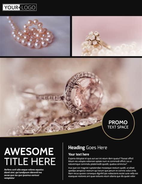 Jewelry Flyer Template Free