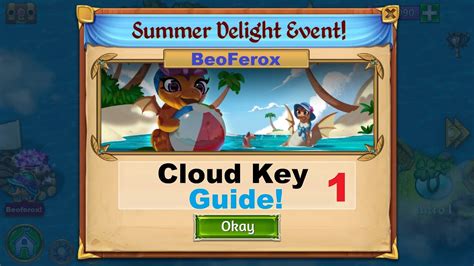 Merge Dragons Summer Delight Event Cloud Key Guide Youtube