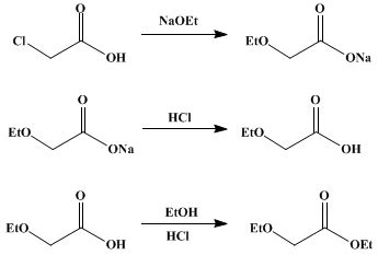 Chloroacetic Acid Structure