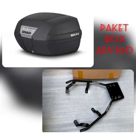 Jual Paket Box Shad Sh Plus Breket Box Honda Adv Top Box Shad