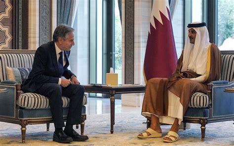 Blinken Speaks With Qatari Pm About Efforts To Release Gaza Hostages