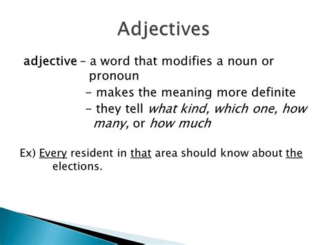 Ppt Adjectives And Adverbs Powerpoint Presentation Free Off