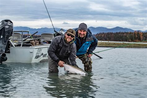 Alaska Silver Salmon On The Kenai River