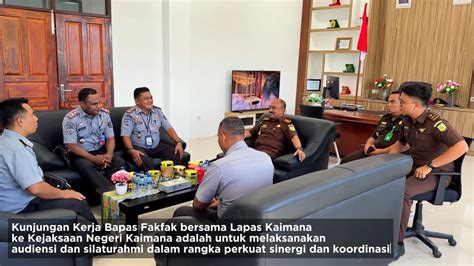 Jurnal Bapas Kaimana Tour Of Duty Sekali Dayung Dua Tiga Pulau