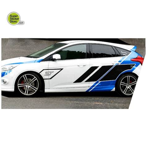 Car Stickers Car Decal Ford Focus St Custom Whole Body Styling Etsy Uk