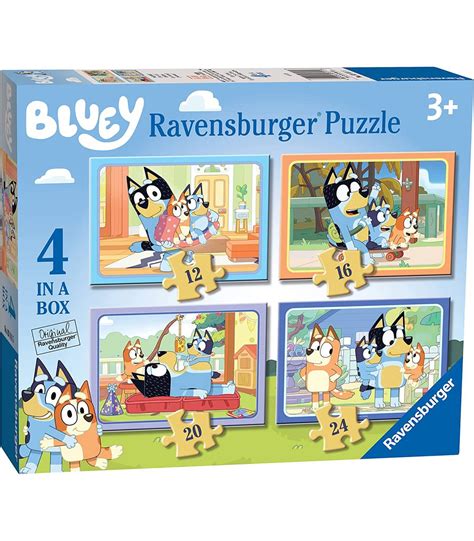 BLUEY PUZZLES 4 PROGRESIVOS DE RAVENSBURGER JUGUETES PANRE