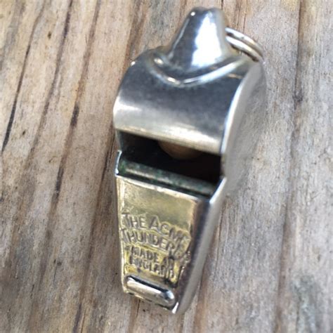 Vintage Whistle The Acme Thunderer Etsy Uk