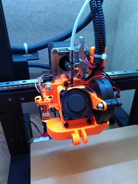 Blowie Mk Custom Hot End Shroud With Bltouch Mount For Micro Swiss Direct Drive Extruder By