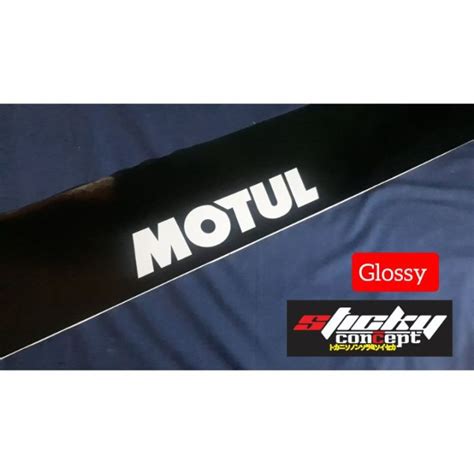 Motul Windshield Banner Glossy Black Lazada Ph