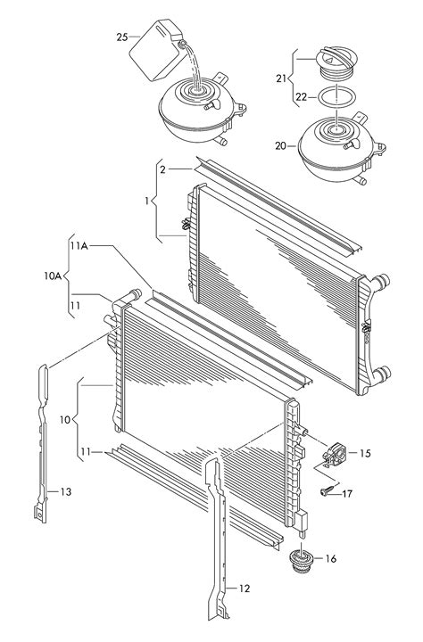 Audi A Sportback Additional Cooler For Coolant Cooler