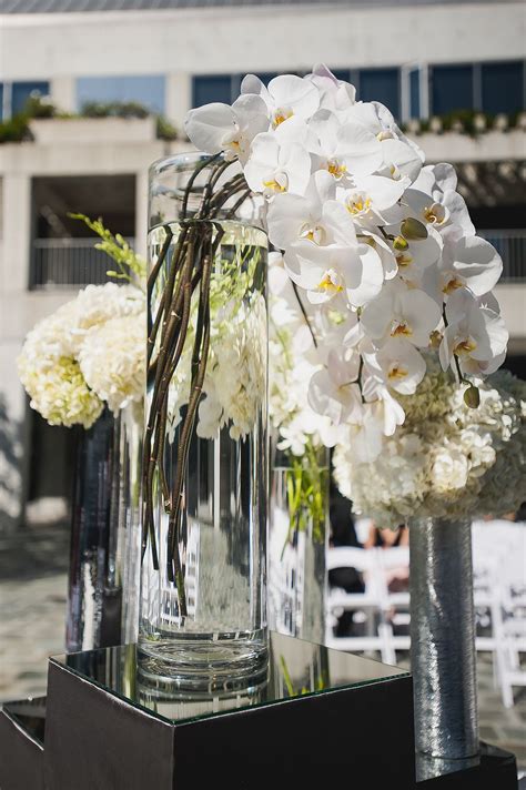 Elegant White Orchid Centerpiece White Orchid Centerpiece Orchid