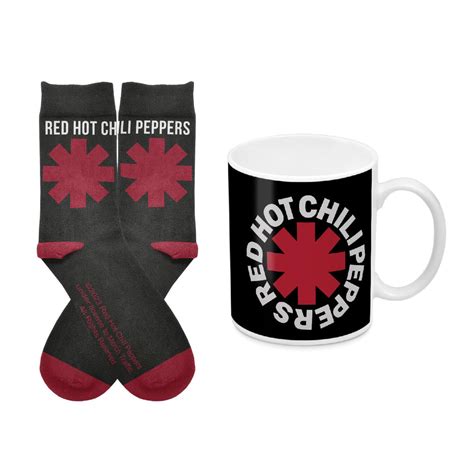 Red Hot Chili Peppers Logo Mug Sock Pack JB Hi Fi
