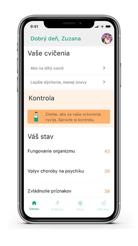 Aplikácia Zhiva - Zhiva