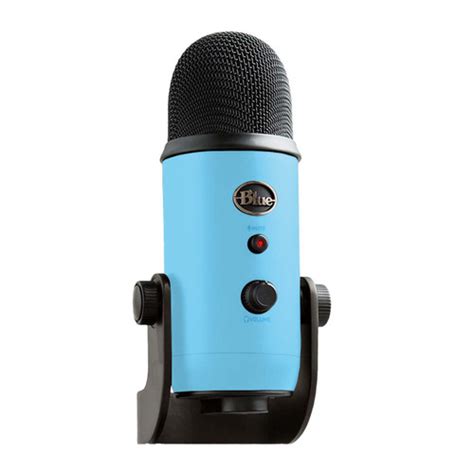 Sky Blue Blue Yeti Microphone Skin | KO Custom Creations