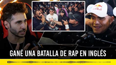 Gan Una Batalla De Rap En Ingl S Rayos X Youtube