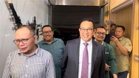 Anies Sambangi Kantor Dpp Pkb Malam Ini Sampaikan Amanah