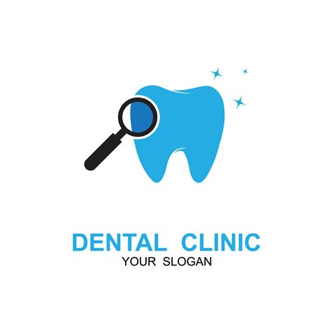 dental logo for dentist and dental clinic 27131554 Vector Art at Vecteezy