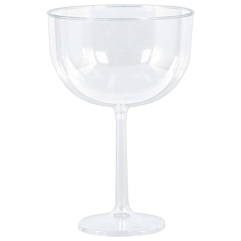 Plastic Reusable Wine Glasses Clear 47 Oz 4 Pk For Christmas Thanksgiving New Year S Eve