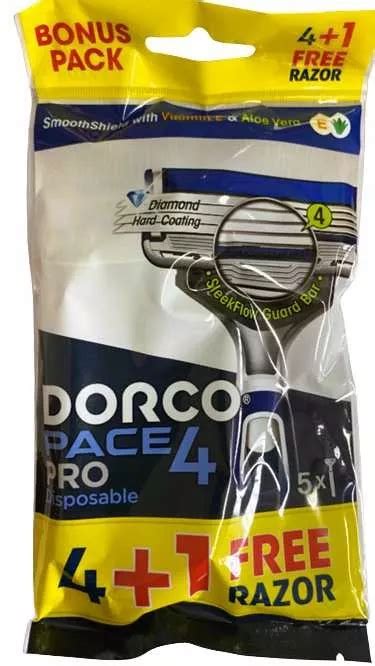 DORCO MEN PACE 4 PRO Jednorazowa maszynka do golenia dla mężczyzn 5