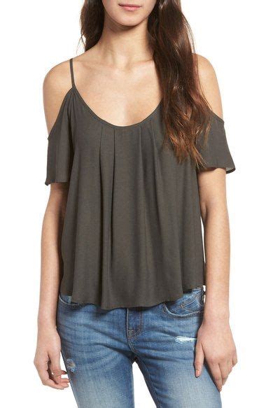 All In Favor Cold Shoulder Top Nordstrom Tops Cold Shoulder Top