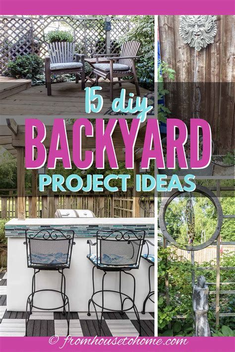 diy backyard ideas  awesome projects  build   yard