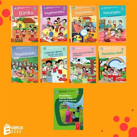 Jual Buku Tematik Kelas 1 Sd Tema 1 2 3 4 5 6 7 8 Pai Shopee Indonesia