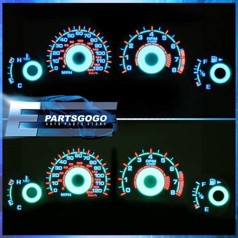 Purchase Dodge Neon Jdm White Face Indiglo Reverse Glow