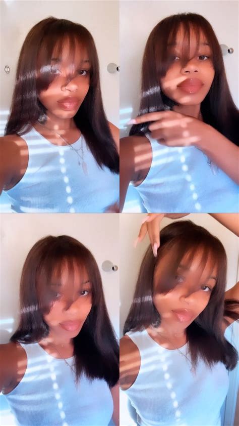 𝐒𝐓𝐔𝐍𝐍𝐀𝐆𝐑𝐋ᥫ᭡ Pretty Hairstyles Pretty Black Girls Icy Girl