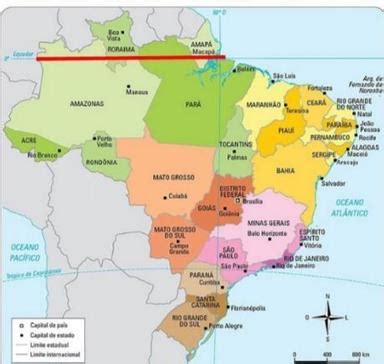 Paralelos Que Cortam O Brasil - A Linha do Equador e o Trópico de Capricórnio: os dois paralelos que ...