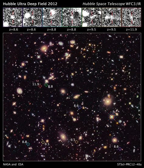 Astronomie Hubble Entdeckt Uralte Galaxien Golem De