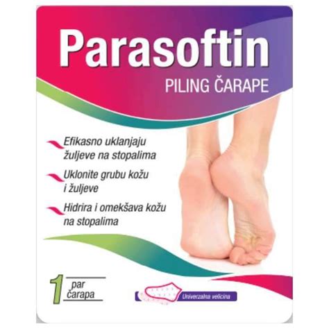 Parasoftin piling čarape za njegu stopala