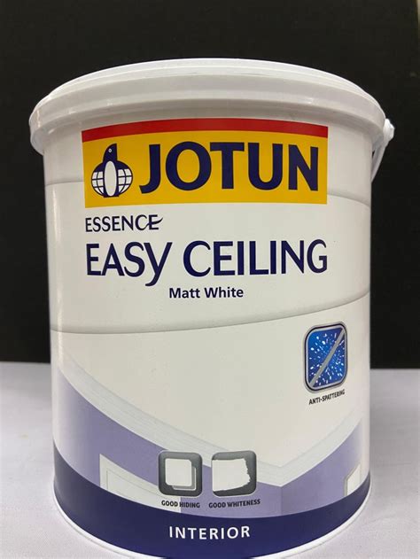 Jual Cat Khusus Gypsum Plafond Jotun Easy Ceiling Kg Kota