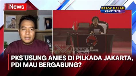 Adi Prayitno Tanggapi Soal Pks Usung Anies Sohibul Di Pilkada Jakarta