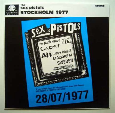 Sex Pistols Stockholm 1977 Vinyl LP Unofficial Release Discogs