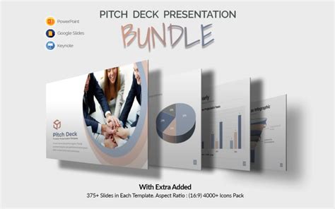 Pitch Deck Presentation Bundle Templatemonster